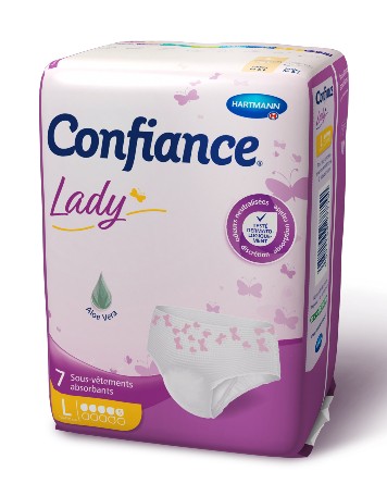 Confiance Lady Sous-Vêtements Absorbants 5 Gouttes Taille L